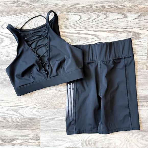 Savage X Fenty Black Activewear Set Women’s / Size 8-10